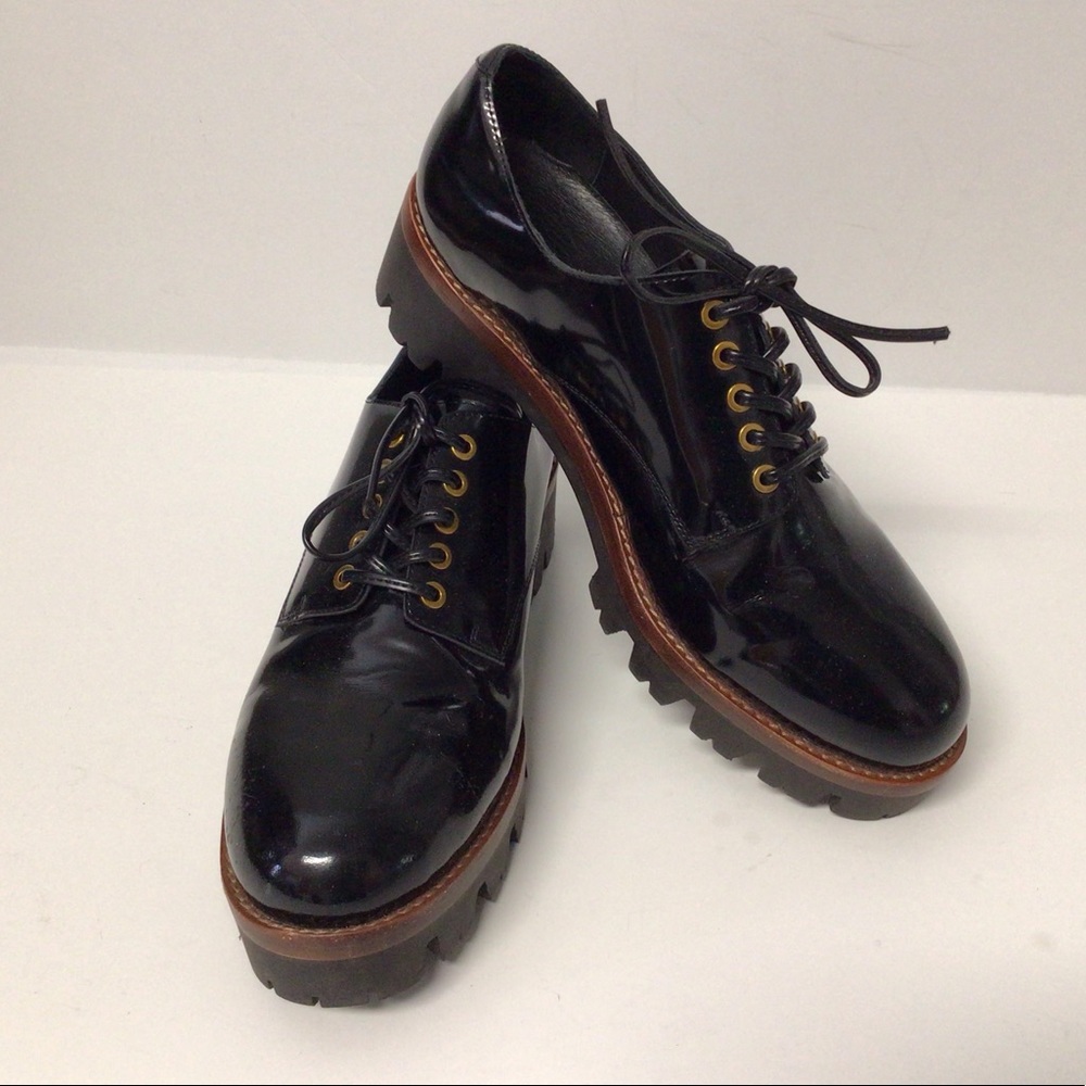 Jeffrey Campbell Trevor Platform Lug Shoes Oxfords